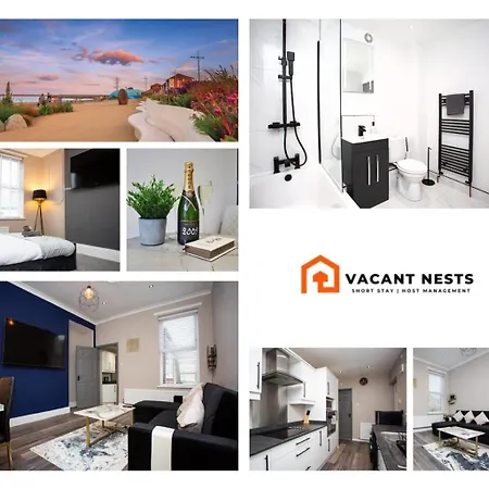 Heart Of South Shields Modern Interior 2 Bed Flat Apartment Westoe Exterior photo